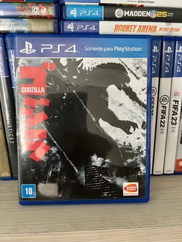 Godzilla mídia física ps4 