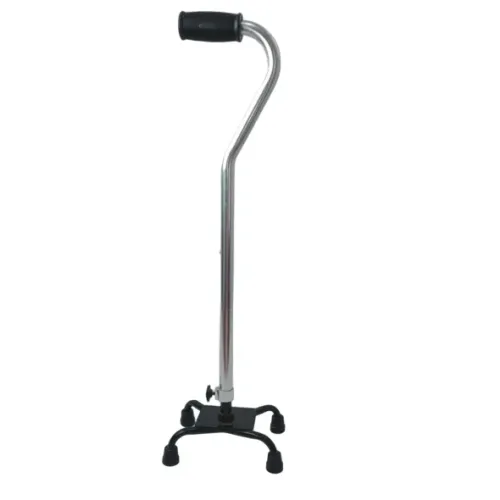 BENGALA BASTÃO EM ALUMINIO REGULÁVEL - 04 PONTAS - USADA 