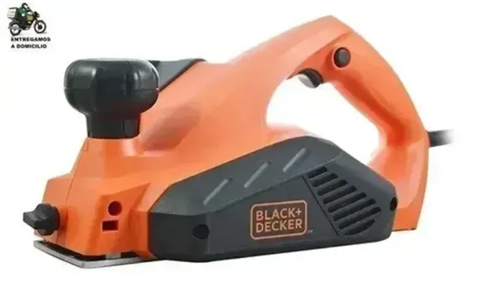 Plaina Elétrica Black Decker 650w 7698 Corte Por Passada