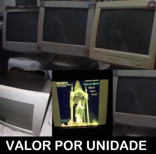 (LEIA) Monitores Tubo CRT - Temos LCD* Consulte!