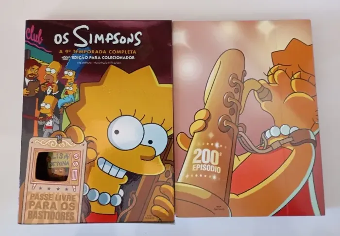 Box DVDs Os Simpsons 9ª Temporada Original