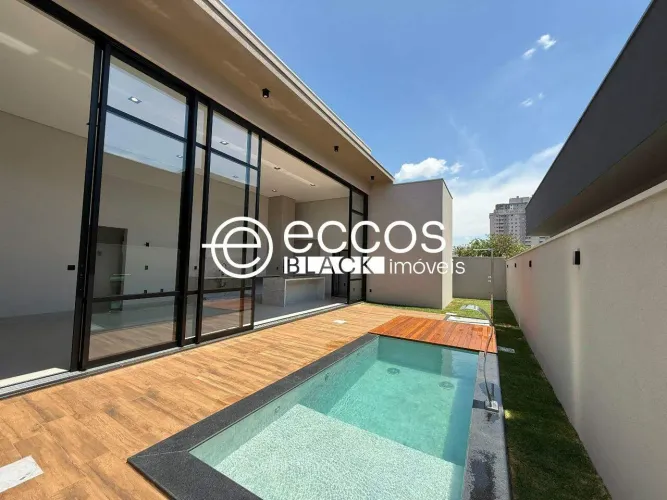 Casa em condomínio à venda, 3 quartos, 3 suítes, 3 vagas, Laranjeiras - Uberlândia/MG