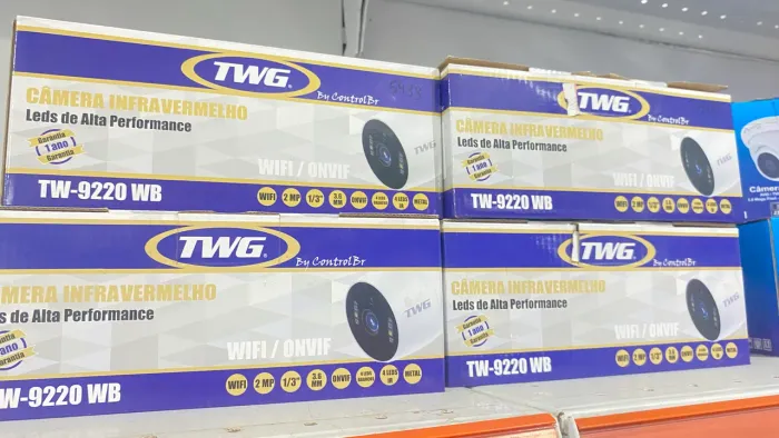 Câmera para área externa Wi-Fi 