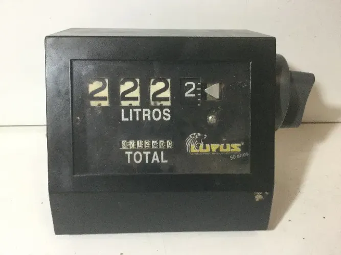 Numerador Registrador com Capa para Medidor de Pistão Lupus 2100-MPBS e 2200-MPBS