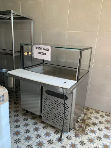 Condimentador Inox Refrigerado 100x90x127