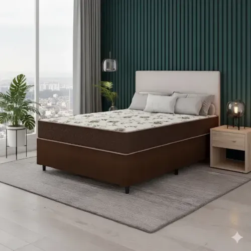 Conjunto Base e Colchão Casal D33