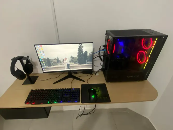 PC Gamer Completo - GTX 1660 Super + Monitor + Periféricos + Gabinete RGB