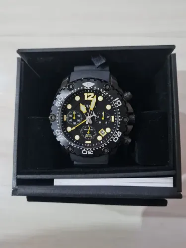 Relógio Masculino Bulova Sea King Cronógrafo novo, sem uso.