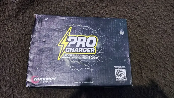 Fonte Carregador Taramps Pro Charger 60a