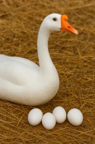 Ovos Ganso Branco