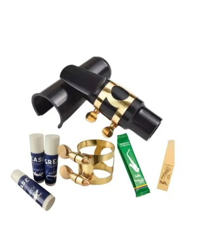 Palheta Java N2 + Boquilha para sax alto N5c C/ Grease 