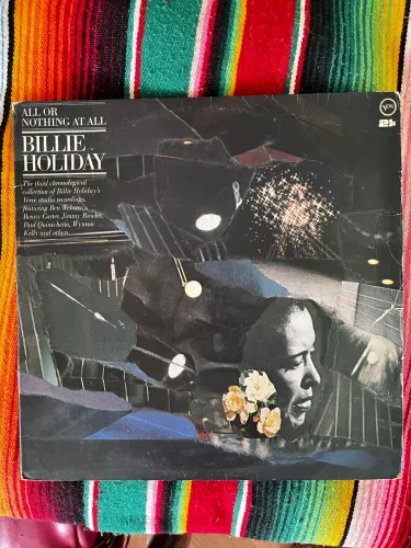 Lp Billie Holiday All or nothing at all duplo