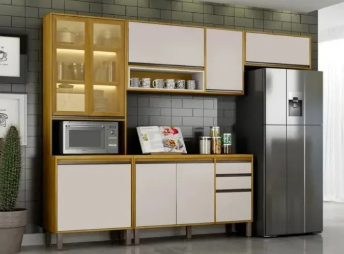Armário de Cozinha Completo - Design Moderno