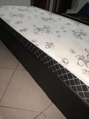 Colchão solteiro + base cama