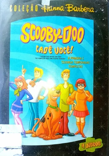 Box dvd Scooby-doo, cadê você?