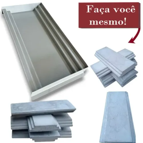 Forma Aço Fazer Chapéu De Muro, Pingadeira de apoio 