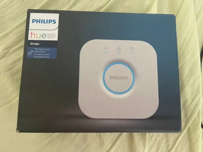 Philips Hue Bridge Hub Conexão Iluminação Inteligente