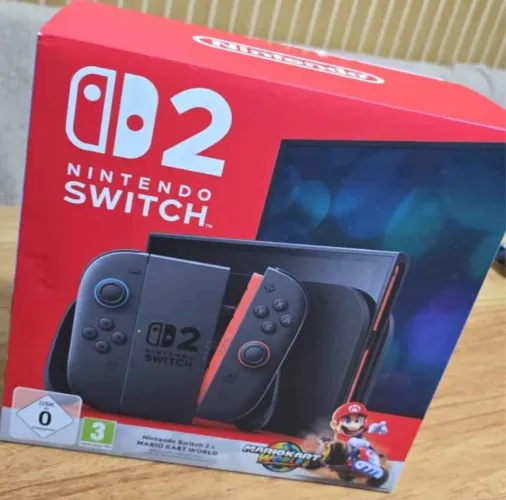 CONSOLE NINTENDO SWITCH 2 256GB LANÇAMENTOS NOVOS/LACRADOS