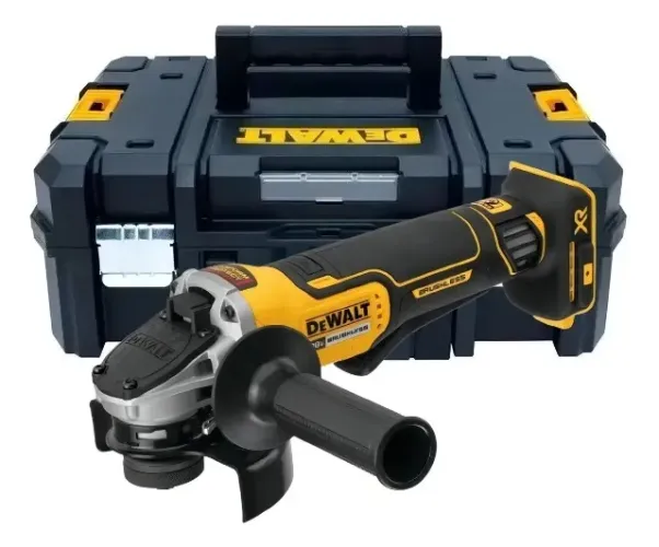 ESMERILHADEIRA DEWALT 4.1/2POL BRUSHLESS C/2BAT 5AH CARREGADOR E BOLSA