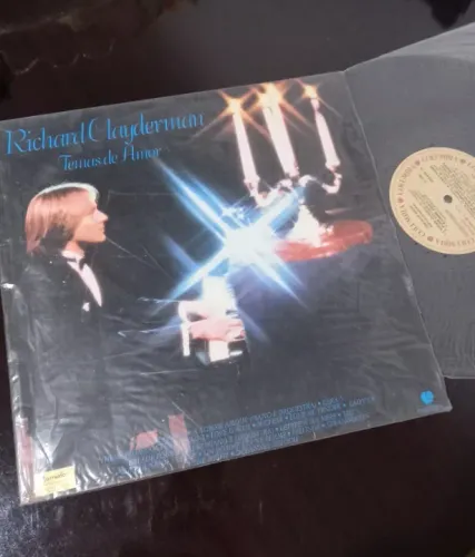Lp Richard Clayderman -  Temas De Amor -  Disco Vinil