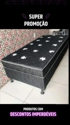 Cama box Solteiro Produto novo