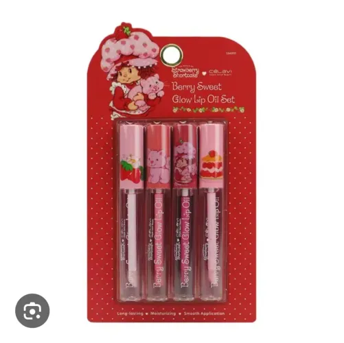 Moranguinho strawberry shortcake Gloss maquiagem 