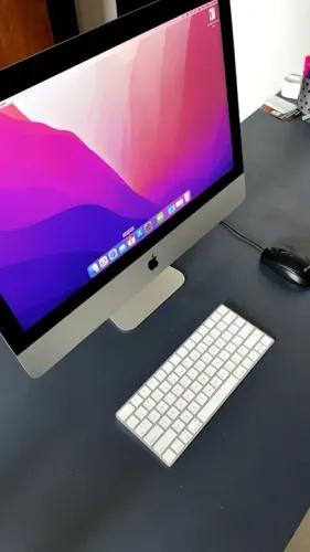 iMac Apple com SSD 960GB - Rápido e pronto pra trabalho
