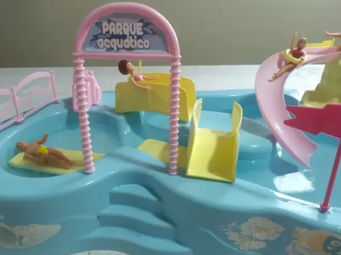 Cenário Temático (Playset) Parque Aquático Homeplay