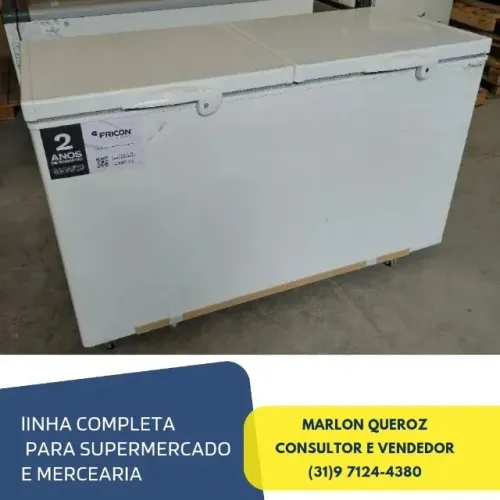 Freezer Horizontal Fricon 503L Tampa Cega