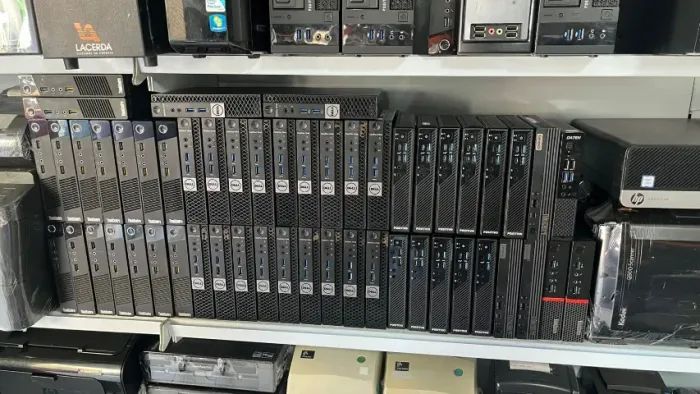 Mini CPU Dell, Positivo, HP- Configurações variadas