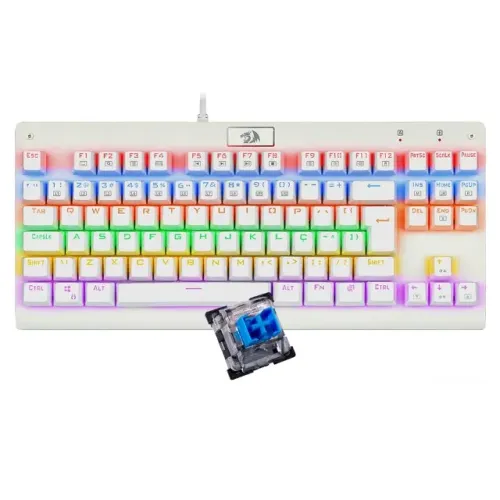 Teclado GAMER Mecânico Redragon Dark Avenger Switch Blue