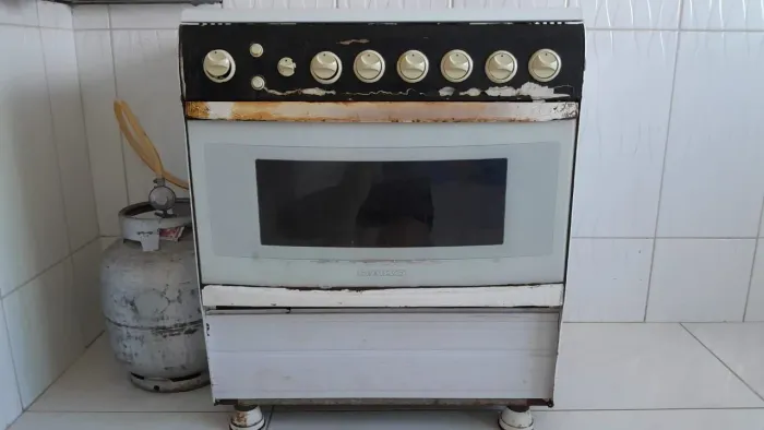 Fogão 6 bocas para retirada de peças