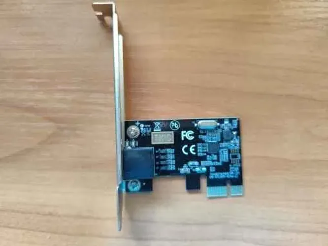 Placa de Rede PCIe Gigabit Intel 8111E - 1000Mbps RJ45 Ethernet