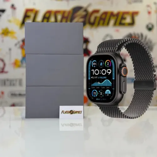 Apple Watch Ultra 2 49MM Black | Pulseira Milanese