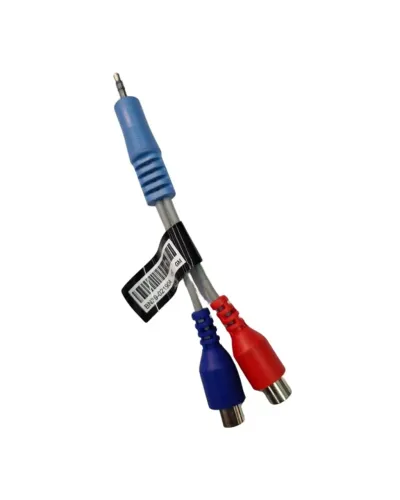 Cabo de audio adptador p2 rca smart tv