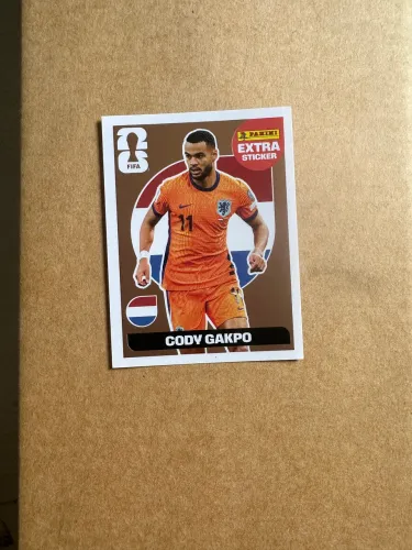 Figurinha Cody Gakpo Bronze Original  Copa 2026