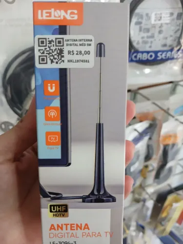 Antena digital media (cabo 5metros)