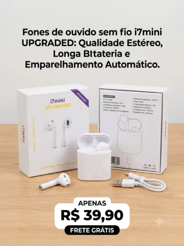fones de ouvido