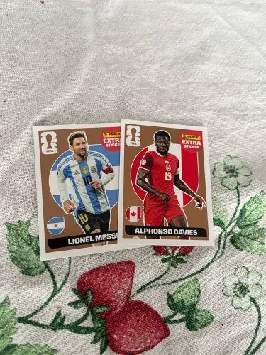 Extra Stickers Bronze MESSI/DAVIES