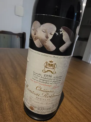 Vinho Château Mouton Rothschild 1986