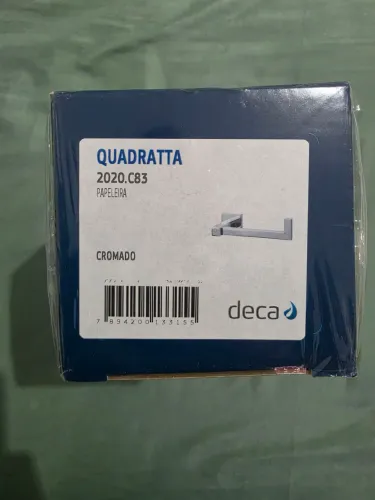 Papeleira Quadratta Deca Cromada