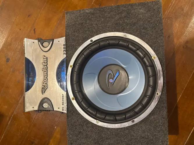 Módulo Roadstar RS-4620HP + Subwoofer 12? com caixa - Funcionando