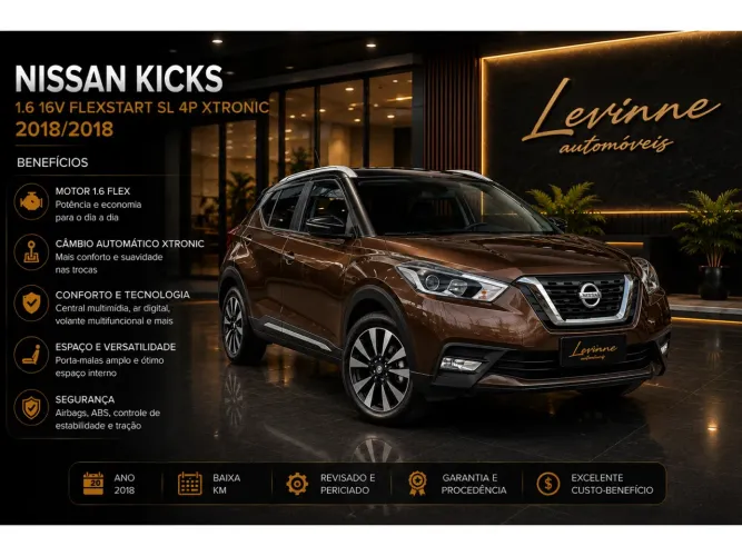 Nissan Kicks SL 1.6 16V Flexstar 5P Aut. 2017