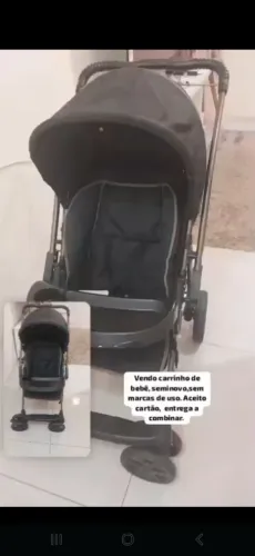 Carrinho de bb (75  *  tem conversa no valor fala com Sônia novo pouco dias uso