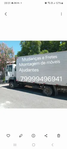 Baú para mudança com o Peres