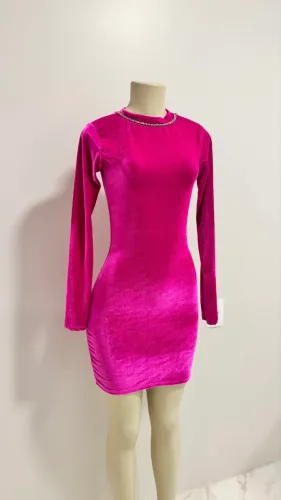 Vestido de veludo 