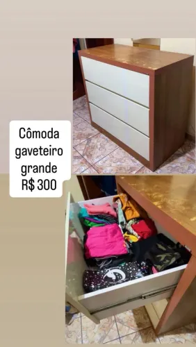 Cômoda Gaveteiro Eletromóveis