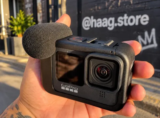 Módulo Media Mod Original para Câmeras GoPro 9, 10, 11, 12 e 13