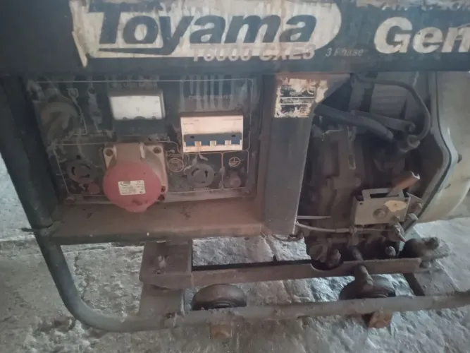 Gerador de energia a diesel da marca Toyama