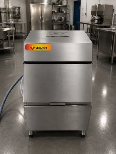 Máquina de Gelo Industrial Venâncio 50kg/dia em Inox - Excelente Estado
